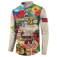 Samoa Culture Button Sweatshirt Embracing The Spirit
