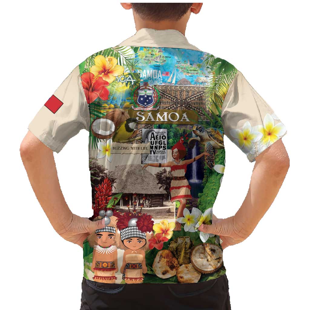 Samoa Culture Family Matching Mermaid Dress and Hawaiian Shirt Embracing The Spirit LT05 - Polynesian Pride