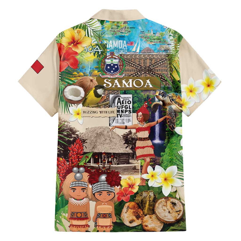 Samoa Culture Family Matching Off Shoulder Maxi Dress and Hawaiian Shirt Embracing The Spirit LT05 - Polynesian Pride