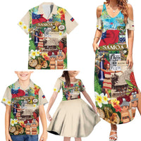 Samoa Culture Family Matching Summer Maxi Dress and Hawaiian Shirt Embracing The Spirit LT05 - Polynesian Pride