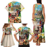 Samoa Culture Family Matching Tank Maxi Dress and Hawaiian Shirt Embracing The Spirit LT05 - Polynesian Pride
