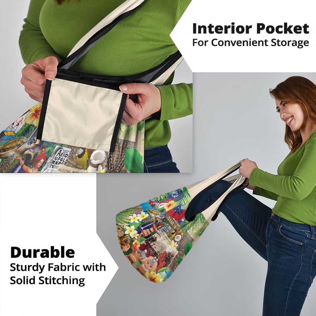 Samoa Culture Grocery Bag Embracing The Spirit