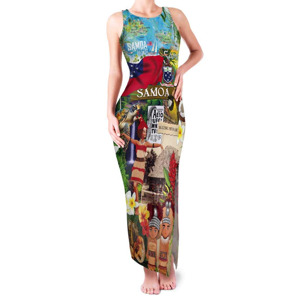 Samoa Culture Tank Maxi Dress Embracing The Spirit