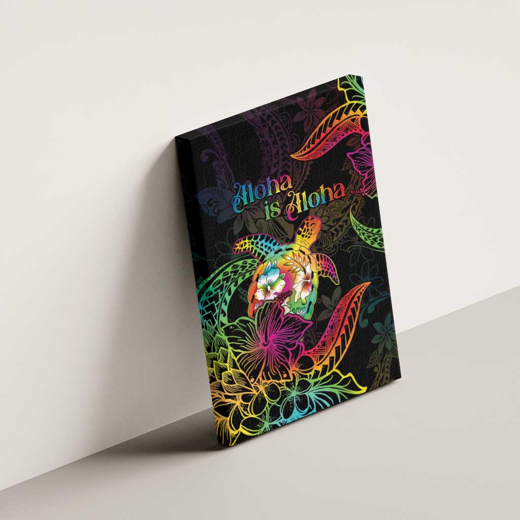 Hawaii Pride Canvas Wall Art Aloha Is Aloha