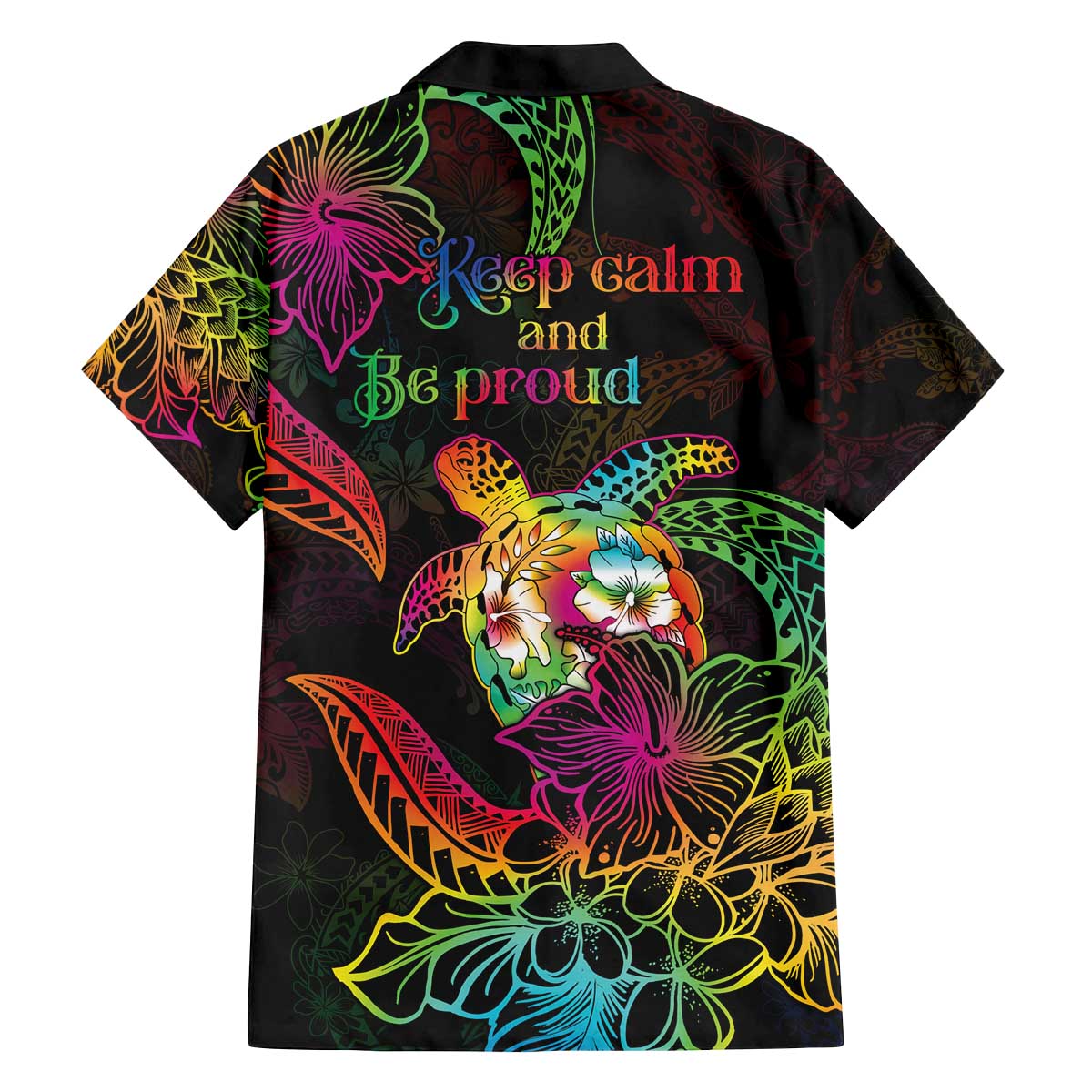 Hawaii Pride Family Matching Off The Shoulder Long Sleeve Dress and Hawaiian Shirt Aloha Is Aloha