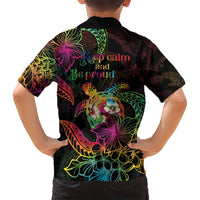 Hawaii Pride Family Matching Tank Maxi Dress and Hawaiian Shirt Aloha Is Aloha