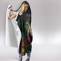 Hawaii Pride Hooded Blanket Aloha Is Aloha