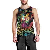 Hawaii Pride Men Tank Top Aloha Is Aloha