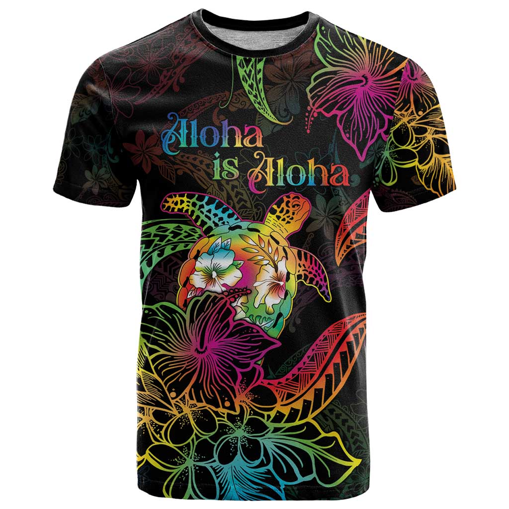 Hawaii Pride T Shirt Aloha Is Aloha