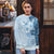 Hawaii Tapa Pattern With Blue Hibiscus Ugly Christmas Sweater