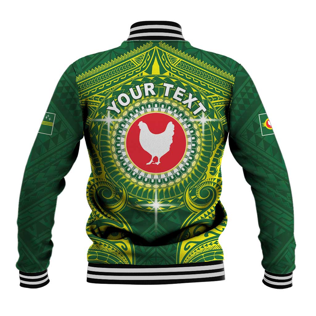 Personalized American Samoa Manua Cession Day Baseball Jacket Up Up The Moa