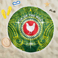 American Samoa Manua Cession Day Beach Blanket Up Up The Moa