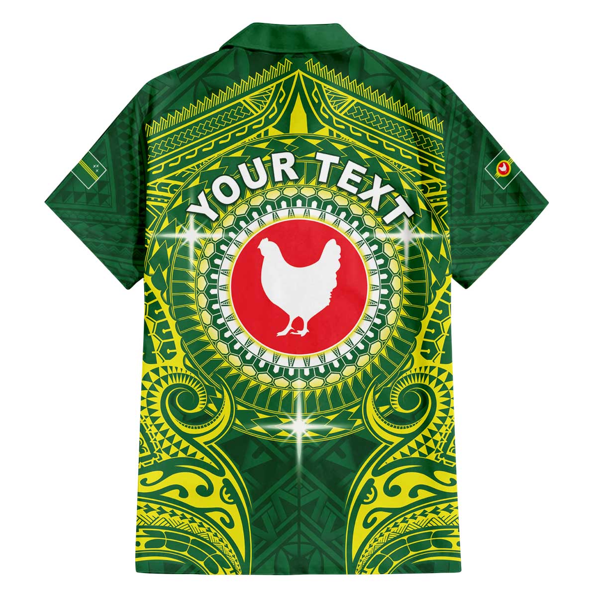 Personalized American Samoa Manua Cession Day Family Matching Off The Shoulder Long Sleeve Dress and Hawaiian Shirt Up Up The Moa LT05 - Polynesian Pride