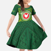 Personalized American Samoa Manua Cession Day Family Matching Summer Maxi Dress and Hawaiian Shirt Up Up The Moa