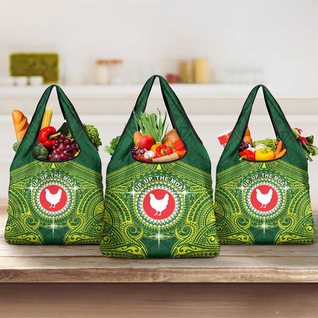 American Samoa Manua Cession Day Grocery Bag Up Up The Moa