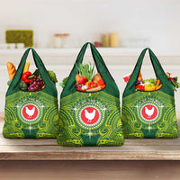 American Samoa Manua Cession Day Grocery Bag Up Up The Moa