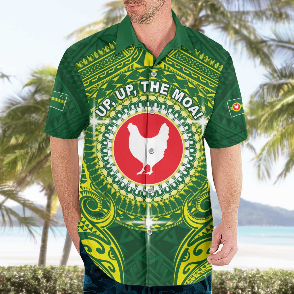 Personalized American Samoa Manua Cession Day Hawaiian Shirt Up Up The Moa LT05 - Polynesian Pride