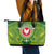 American Samoa Manua Cession Day Leather Tote Bag Up Up The Moa