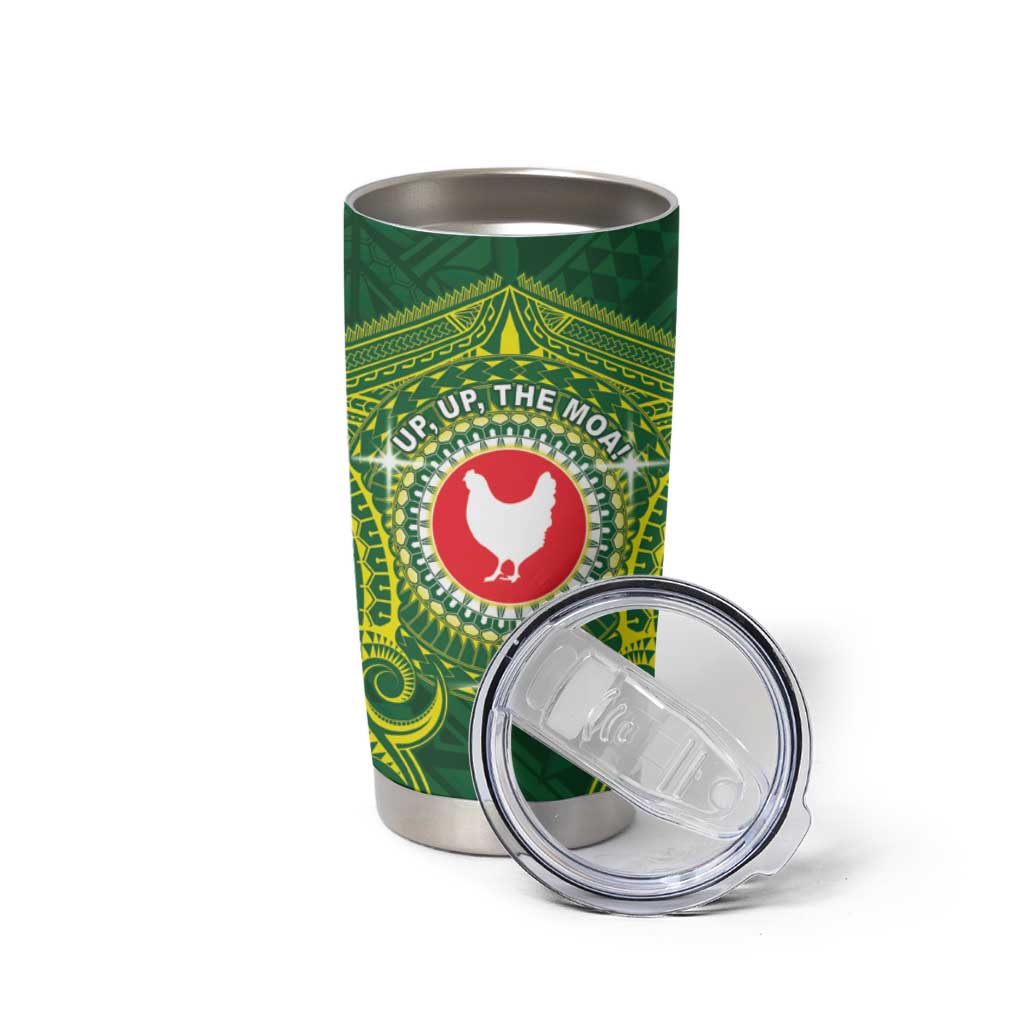 Personalized American Samoa Manua Cession Day Tumbler Cup Up Up The Moa