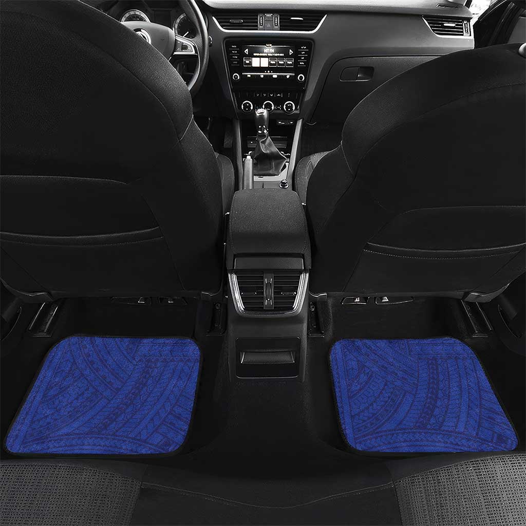 Samoana High School Car Mats Polynesian Tribal Shark
