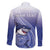 Personalized Samoana High School Family Matching Long Sleeve Bodycon Dress and Hawaiian Shirt Polynesian Tribal Shark