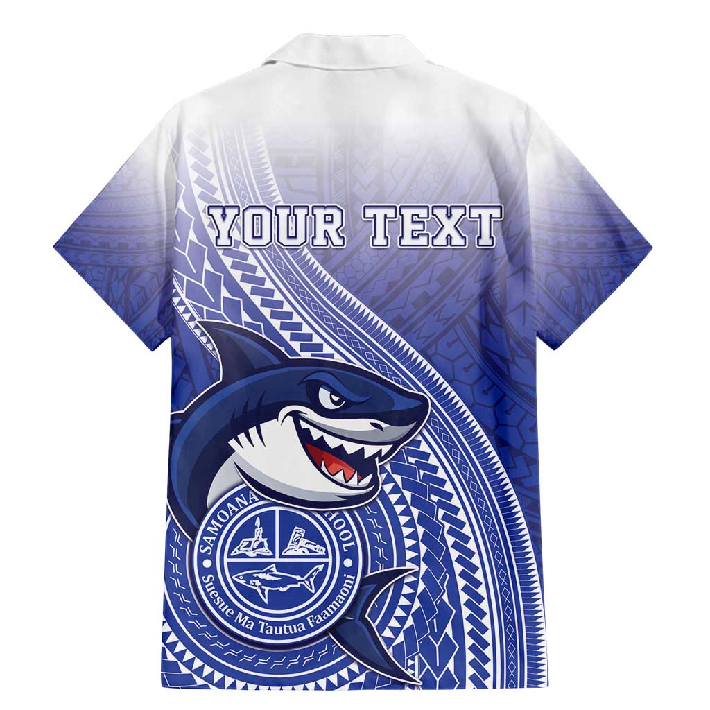 Personalized Samoana High School Family Matching Mermaid Dress and Hawaiian Shirt Polynesian Tribal Shark LT05 - Polynesian Pride