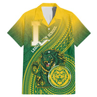 Personalized Leone High School Family Matching Mermaid Dress and Hawaiian Shirt Leone Lion