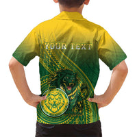 Personalized Leone High School Hawaiian Shirt Leone Lion