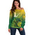 Personalized Leone High School Off Shoulder Sweater Leone Lion