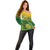 Personalized Leone High School Off Shoulder Sweater Leone Lion