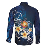 Hawaii Honu Family Matching Summer Maxi Dress and Hawaiian Shirt Polynesian Curves Plumeria - Polynesian Pride