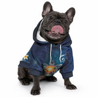 Hawaii Honu Pet Hoodie Polynesian Curves Plumeria LT05 - Polynesian Pride