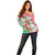 Hawaii Christmas Off Shoulder Sweater Santa Claus Surf Mele Kalikimaka LT05 - Polynesian Pride