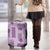 Vintage Lapita Luggage Cover Iconic Double Face Pattern Violet