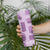 Vintage Lapita Skinny Tumbler Iconic Double Face Pattern Violet