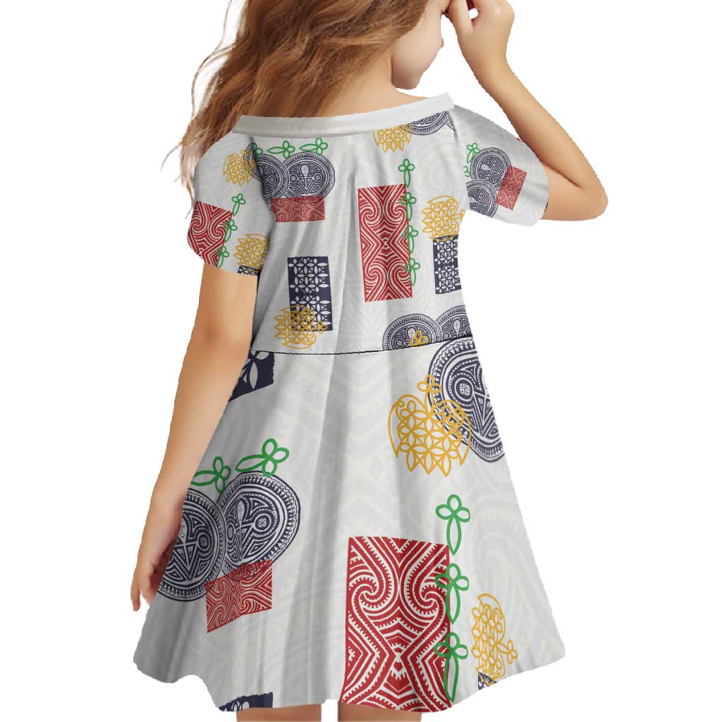 Vintage Lapita Family Matching Tank Maxi Dress and Hawaiian Shirt Iconic Double Face Pattern