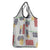 Vintage Lapita Grocery Bag Iconic Double Face Pattern