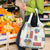 Vintage Lapita Grocery Bag Iconic Double Face Pattern