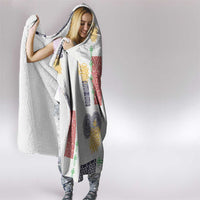 Vintage Lapita Hooded Blanket Iconic Double Face Pattern