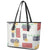 Vintage Lapita Leather Tote Bag Iconic Double Face Pattern