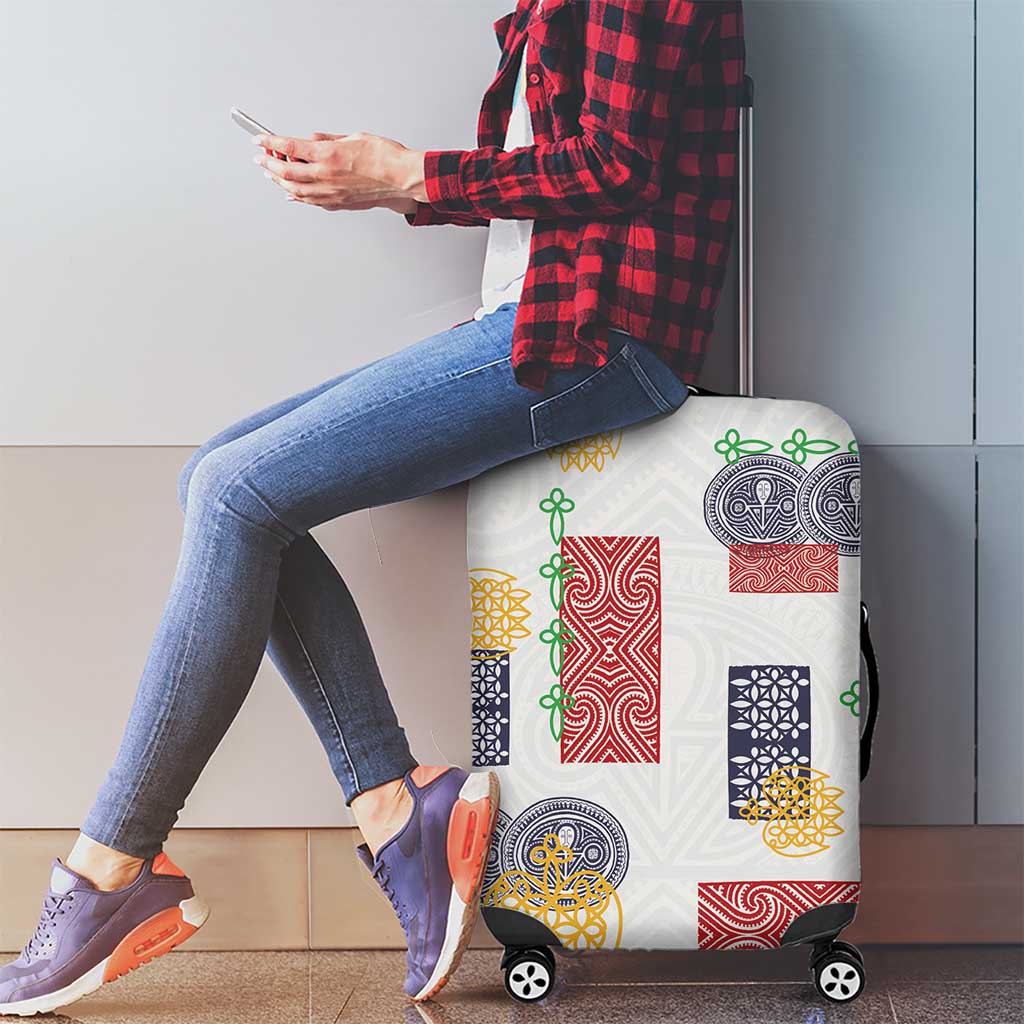 Vintage Lapita Luggage Cover Iconic Double Face Pattern