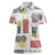 Vintage Lapita Women Polo Shirt Iconic Double Face Pattern