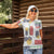 Vintage Lapita Women Polo Shirt Iconic Double Face Pattern