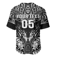 Custom New Zealand Fishing Baseball Jersey Aotearoa Maori Koru - Polynesian Pride