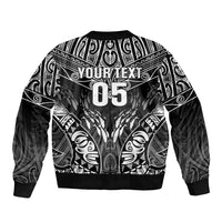 Custom New Zealand Fishing Bomber Jacket Aotearoa Maori Koru LT05 - Polynesian Pride