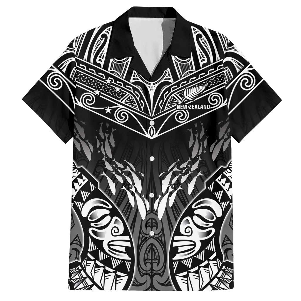 Custom New Zealand Fishing Hawaiian Shirt Aotearoa Maori Koru - Polynesian Pride