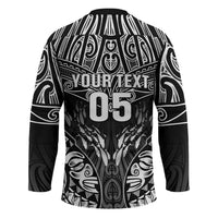 Custom New Zealand Fishing Hockey Jersey Aotearoa Maori Koru - Polynesian Pride