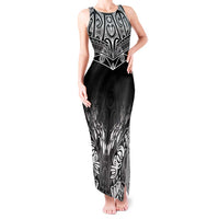Custom New Zealand Fishing Tank Maxi Dress Aotearoa Maori Koru - Polynesian Pride