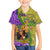 Personalised Hawaii Mardi Gras Kid Hawaiian Shirt Polynesian Pattern With Glitter Style LT05 Kid Yellow - Polynesian Pride