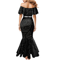 Custom New Zealand Marathon Mermaid Dress Maori Style